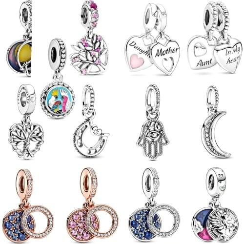 NEW 2020 100% 925 Sterling Silver Pre-Winter 2020 Collection Pendant Dangle Fit DIY Women Bracelet Original Fashion Jewelry Gift
