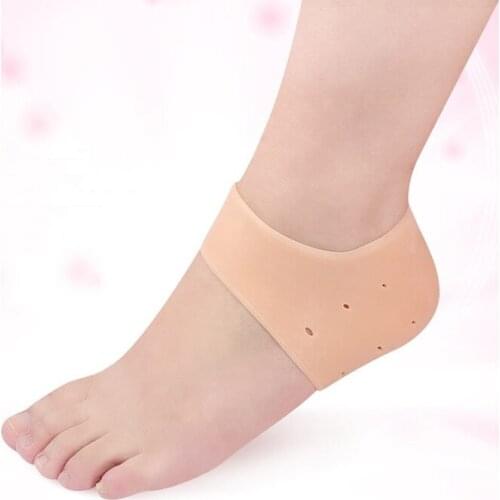 2pcs Heel Protector Protective Sleeve Heel Spur Pads for Relief Plantar Fasciitis Heel Pain Reduce Pressure on Heel