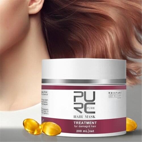 200ml Deep Conditioner Restores Dry & Damaged Hair Moisturizing Anti Frizz Hair Mask Hair Masque Restoration Hair Care