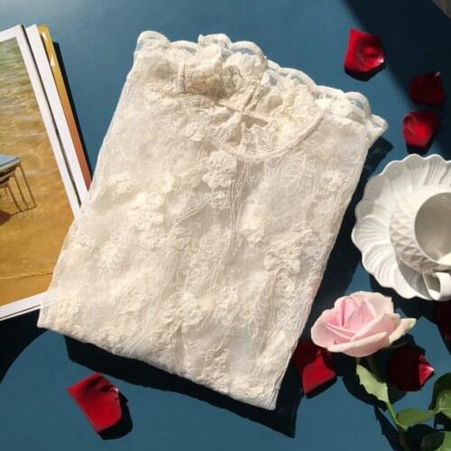 ANGLIU Lace Blouses