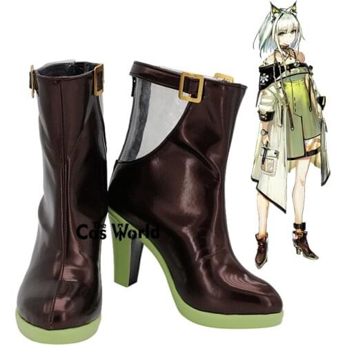 Arknights Kal'tsit Games Customize Cosplay High Heels Shoes Boots