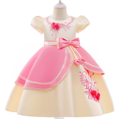 Childrens Wear Baby Girl Clothes Kids Clothes Summer Girl Dress White Clothes For A 6-Year-Old Girl Dress