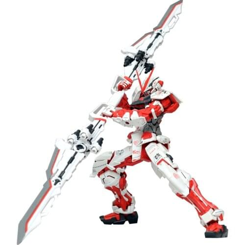 MG 1/100 Blue Astray Red Frame Guns Gundam + Water sticker Action figure Assemble Model Toys