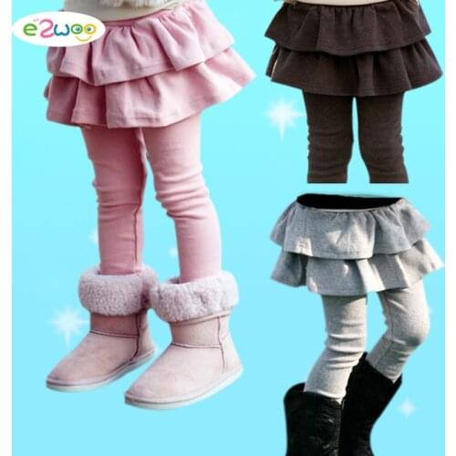 Fleece Winter Thicken Girl Legging Girls Skirt-pants Cake Skirt Kids Leggings Girl Baby Pants Kids Leggings Leggings For Girls