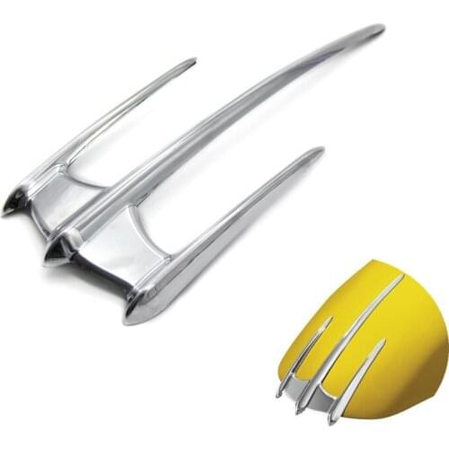 Chrome Triceptor Fender Accent For Honda Goldwing GL1800 F6B VTX1300 VTX1800