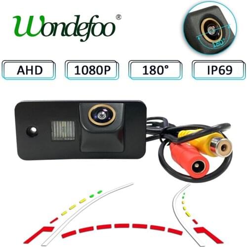 AHD 1080P hd 180 degree Vehicle Rear view camera Night vision Car camera For audi A3 A4 A5 A6 A8 Q7 S4 RS4 S5 Cabrio 2003-2013