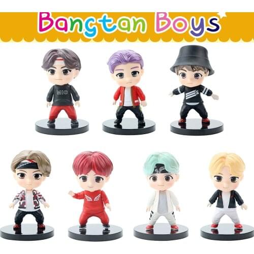 Kpop Bangtan Boys Blind Box Model Doll Figure Girls Women Toys JIMIN-JIN-JUNG-KOOK-SUGA Ornaments Adult Collection Xmas Gift