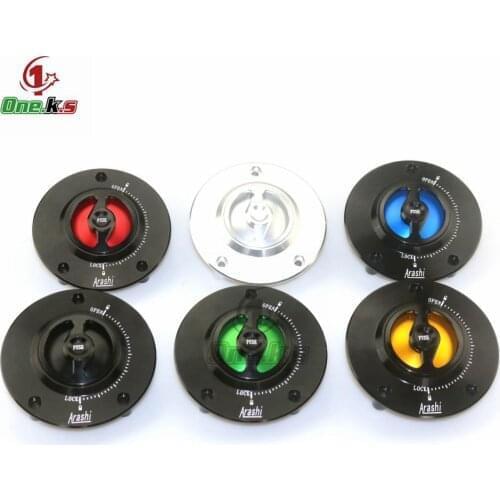 Gas Fuel Tank Cap for SUZUKI GSXR600 GSXR750 GSXR100 GSR600 GSR750 GSX1300 SV650 SV1000 Motorcycle CNC Quick Release Cover