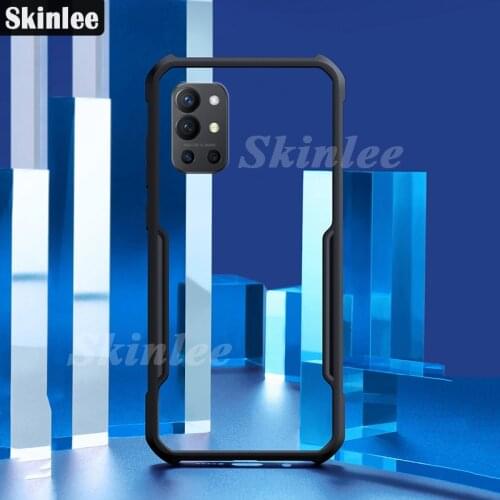 Skinlee For OnePlus 9R Case Official Original Shockproof Clear With Soft Frame Airbag Cover For One Plus 9R Case