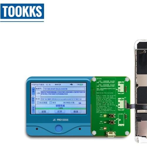 JC Pro1000S LCD Touch Screen Photosensitive Data Programmer Backup Read Write Module For iPhone 8 8P X Phone Photoreceptor