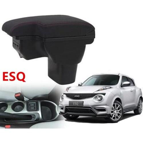 For Infiniti ESQ armrest juke box NISSAN car center console box modification accessories dual bred with USB
