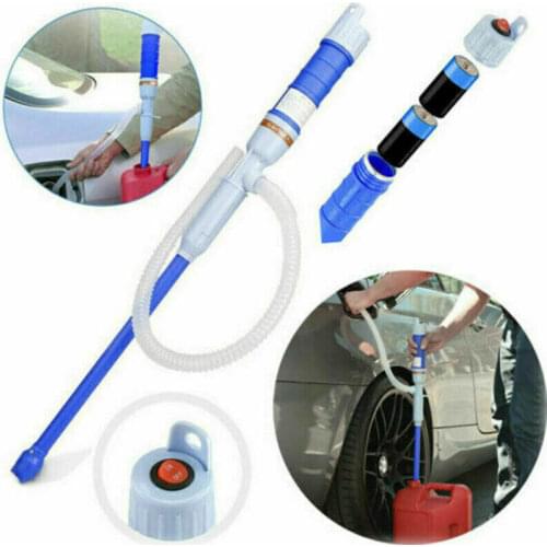 Car Truck Fuel Oil Gasoline Diesel Transfer Hand Pump Sucker Manual Siphon Suction Water Chemical Liquid Pump