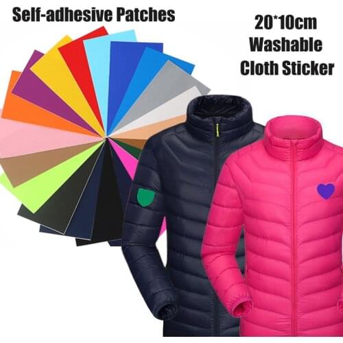 Self-adhesive Cloth Sticker Patches Down Jacket Decor Patches for Clothing Tent Raincoat Umbrel Repair DIY Fabric Appliqued