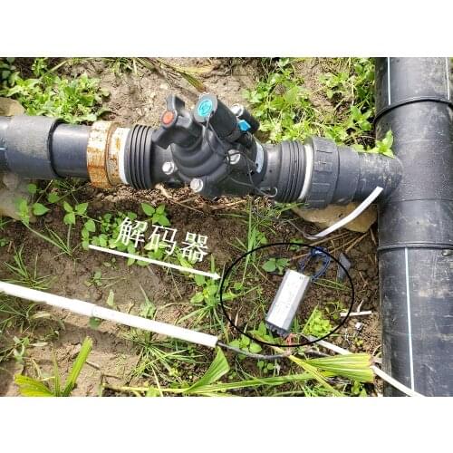 Zanchen 2.5inch Irrigation solenoid valve can be controlled by WIFI decoder irrigation