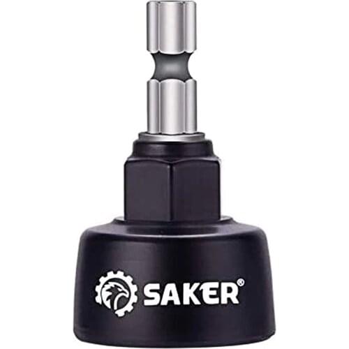 Saker Deburring Chamfering Tool Debur Drill Bit Remove Burr Steel Tools Quick Release Shank Fits 1/8' (3mm) to 3/4' (19mm)