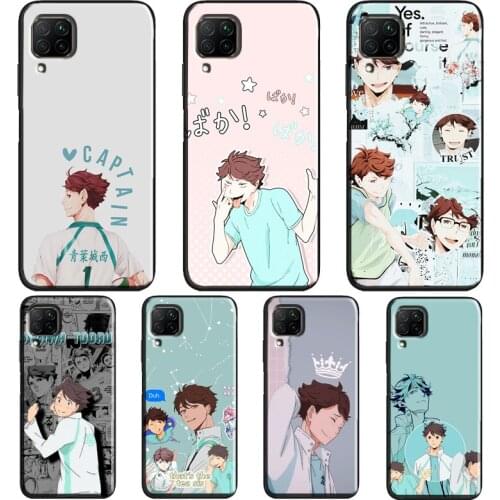 Tooru Oikawa Haikyuu!! Case For Huawei P30 Lite P20 P40 Pro Mate 20 P Smart 2021 2019 Nova 5T Honor 9X 8X 10i 8A