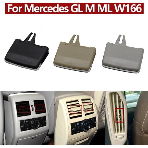 3 Colors Car Rear Air Vent B Pillar Outlet Tab Clip Repair Kit Replacement For Mercedes Benz W166 M ML GL 2012-2015