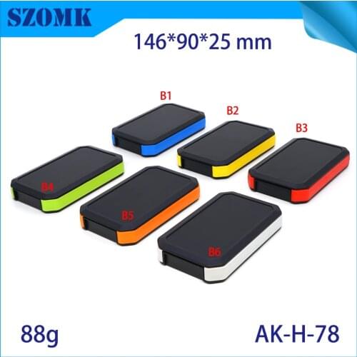 1 piece 146*90*25mm customizable plastic device box electronic plastic handheld enclosure szomk sensor housing junction box