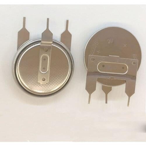 1pcs/lot BR-2325/VGN BR2325 3V lithium battery with solder button battery