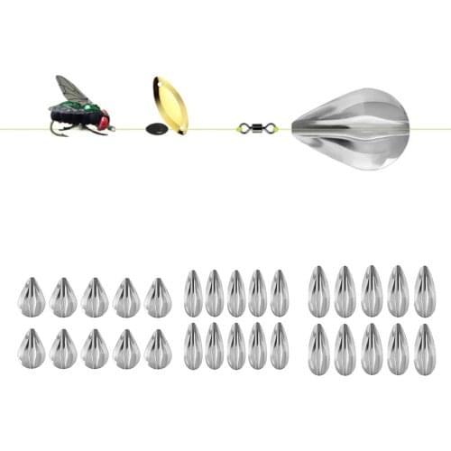 10Pcs/Set Bombarda Floats (Sinking) Carp Coarse Trout Bass Sea Lure Fishing Tackle