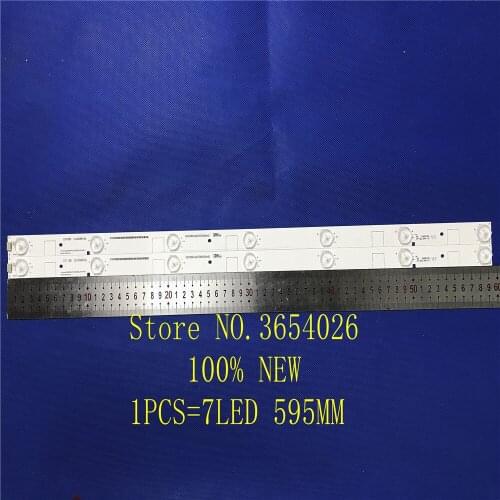 2PCS/set LED strip 32inch NEW Hisense-32-HD315DH-E73-2X7-3030C-7S1P 1pcs=7led