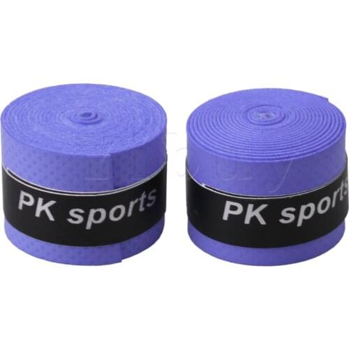 Yibuy 2pcs Drum Stick Grip Tape Non Slip Anti Slip Overgrip Purple 106x2.5cm