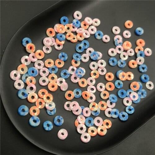 50g Doughnut Polymer Clay Slices Sprinkles for Kids Diy,Craft/Nail Art/Scrapbook Decoration,Filler Polymer Clay Embellishments