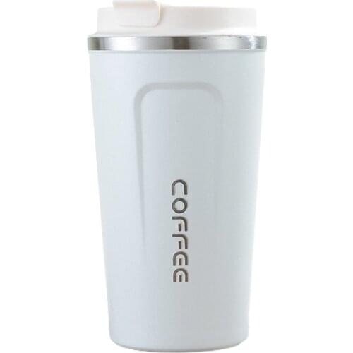 510ML Thermos Flask Coffee Mug Thickened Big Car Thermos Mug Travel Thermo Cup Thermosmug For Gifts Vacuum Flask