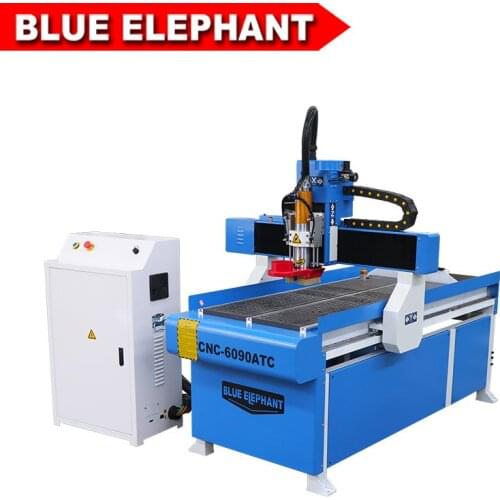 6090 mini atc wood cnc router machine High Accuracy automatic wood cnc router for Solid Wood Boards advertising signs Cutting