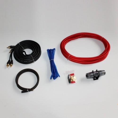 Car audio car subwoofer amplifier horn oxygen-free pure copper No.8 audio signal power supply refitting sleeve wire