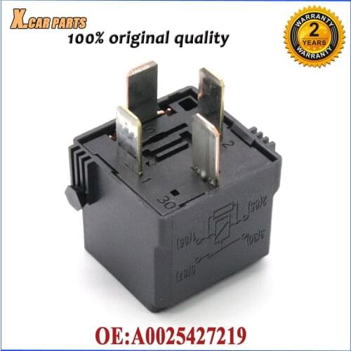 Car 12V #90 New Suspension Compressor Relay A0025427219 Fit For Mercedes-Benz W219 CLS350 CLS500 CLS550 4RA007791-13 0025427219