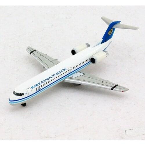 1/500 100 B-12291 ERJ-190 Collectible Fokker Mandarin Airlines Airplane Model Toy Aircraft Diecast Alloy Plane for Collection