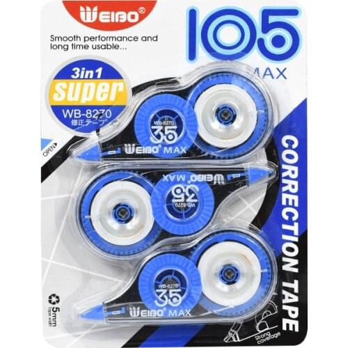 Students Random Color Correction Tape Correction Supplies Learning Correction Tape Mini Student Fix Office Light Blue,green,red