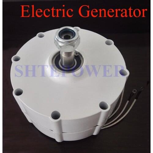 Rated rotated speed 600r/m 600W permanet magnet generator 3 phase ac 48V Free shipping to UK,US Wind Turbines DIY