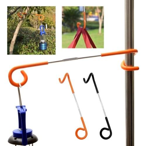 Multi-purpose Camping Lantern Hanger Holder 2 Way Lantern Light Lamp Hanger Tent Pole Post Hook For Outdoor Camping Hanger Hook1
