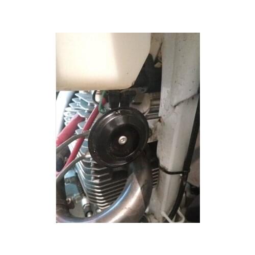 Motorcycle universal electric horn12V, 1.5A, 105dB waterproof round horn, moped for BMW motorcycle