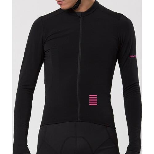 2021 New SPEXCEL NEW Medium Weight PRO Spring Summer Long Sleeve Cycling Jersey Top Quality Bicycle Racing Jersey Black Pink Cy