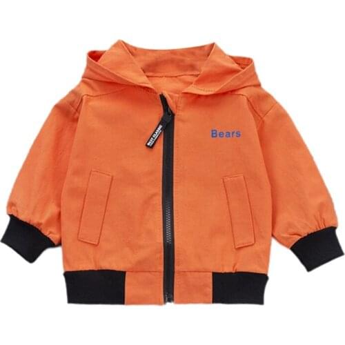 Boys Clothes Fashion Jackets Girls Kids clothing baby Coat Casual outerwear Windbreaker Spring Autumn 0-5Y