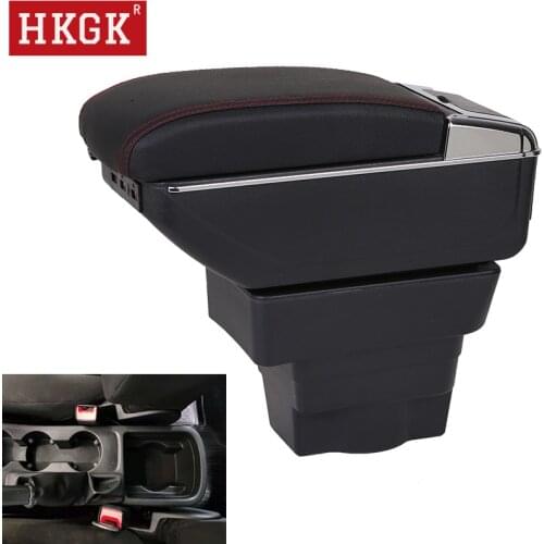 For Opel Astra Armrest Box Opel Astra J Universal Car Central Armrest Storage Box cup holder ashtray modification accessories