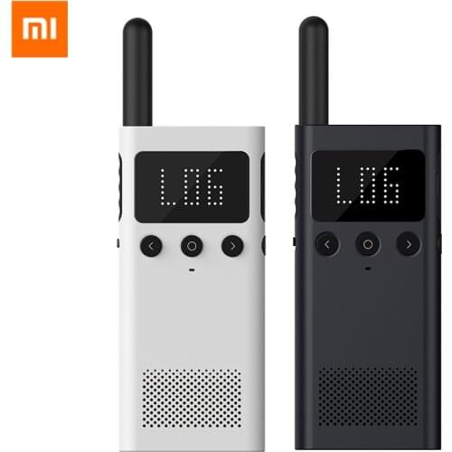 Xiaomi Mijia Smart Walkie Talkie 1S Version With FM Radio Speaker Smart Phone APP Control Location Share Fast Team Talk Outdoor