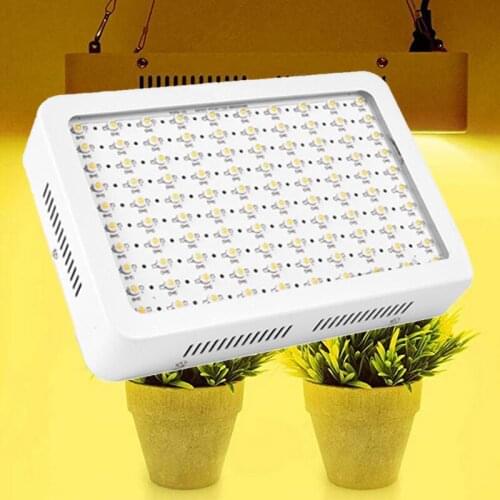 Full Spectrum Led plant grow light panel yellow sunlight growing kit veg indoor garden green house grow tent box hydro phytolamp