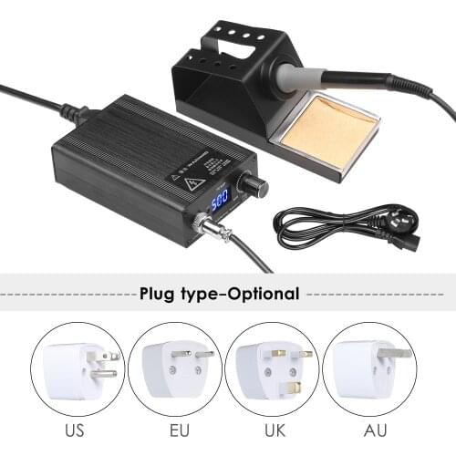 75W Smart Multifunctional Digital Soldering Station Soldering Iron Kit Electric Soldering Iron for Phone PCB IC Welding