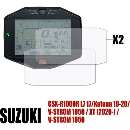 Motorcycle Screen Protector Instrument Display Film Protect For Suzuki GSX-R1000R L7 GSXR 1000 R Katana V-STROM V Strom 1050 XT