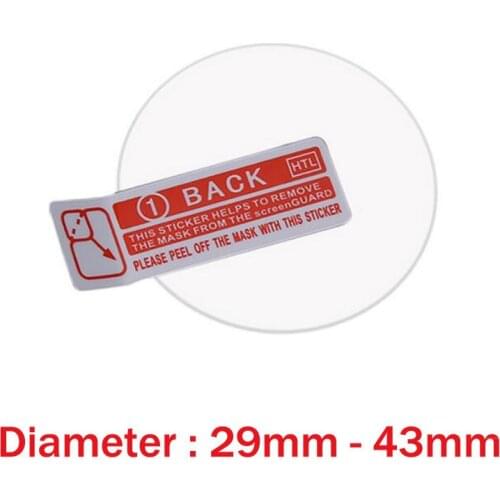 Tempered Glass Protective Film For Samsung Galaxy Watch Huawei Garmin Huami LG Fossil Suunto Smartwatch Screen Protector Cover