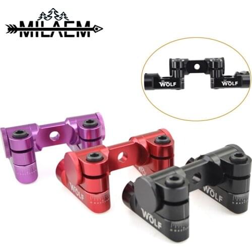1 PC Aluminum Alloy V Bar Adjustable/Quick Release Archery Bow Balance Rod V Bar Compound Bow Hunting Shooting Practice DIY Tool