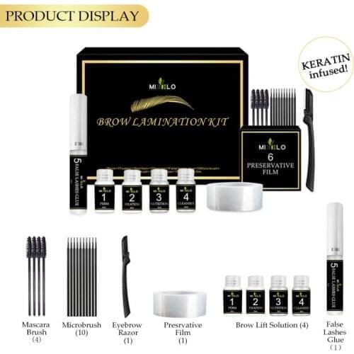 2/3/5/pcs Keratin Cold Burn Suit Curling Fixation Agent Lasting Curl Tool Eye Lashes Perming Lotion Full Solution Suit Kit TSLM2