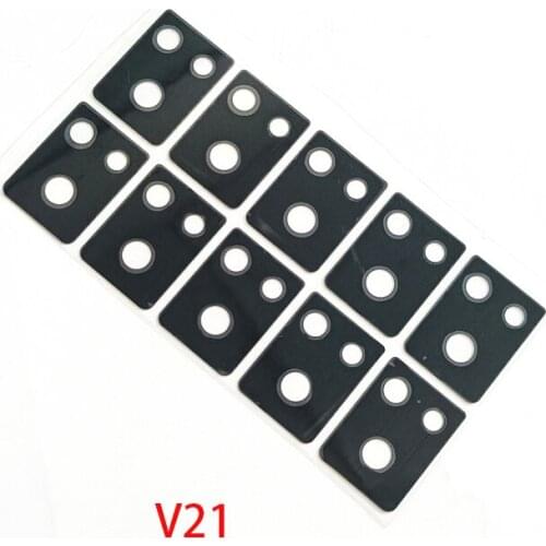20pcs For Vivo X50 Y50 Y95 Y97 Z1 Z5 Z5X S1 Pro NEX 3 IQOO 3 X27 Pro Rear Back Camera Glass Lens Cover Replacement Phone Repair