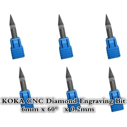 6mm*60degree*0.2mm,Freeshipping cnc solid carbide end mill,machine insert bit,diamond flat bottom engraving bit,marble, stone