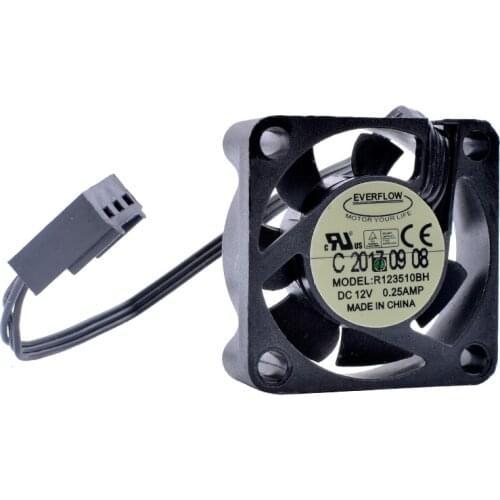 Brand new original R123510BH 3cm 30mm fan 3010 DC12V 0.25A Large air volume mini computer case CPU cooling fan