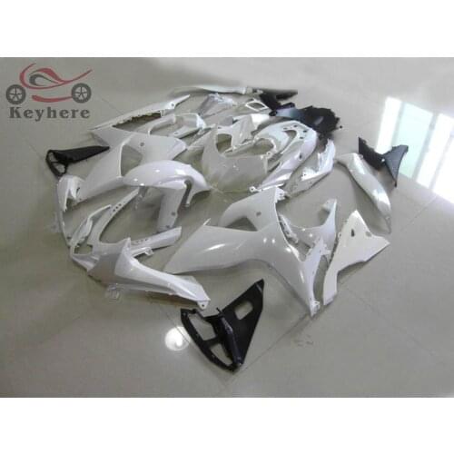Free Custom Injection fairings for Suzuki GSXR 1000 2009 2010 2011 2013 full white motorcycle fairing body parts GSX R1000 09-15